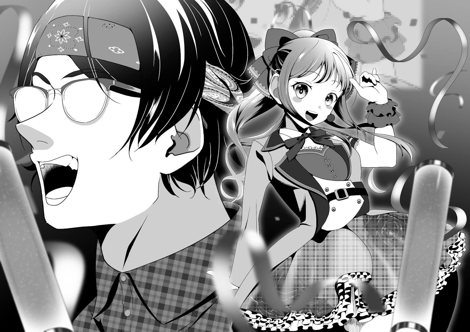 モノクロイラスト