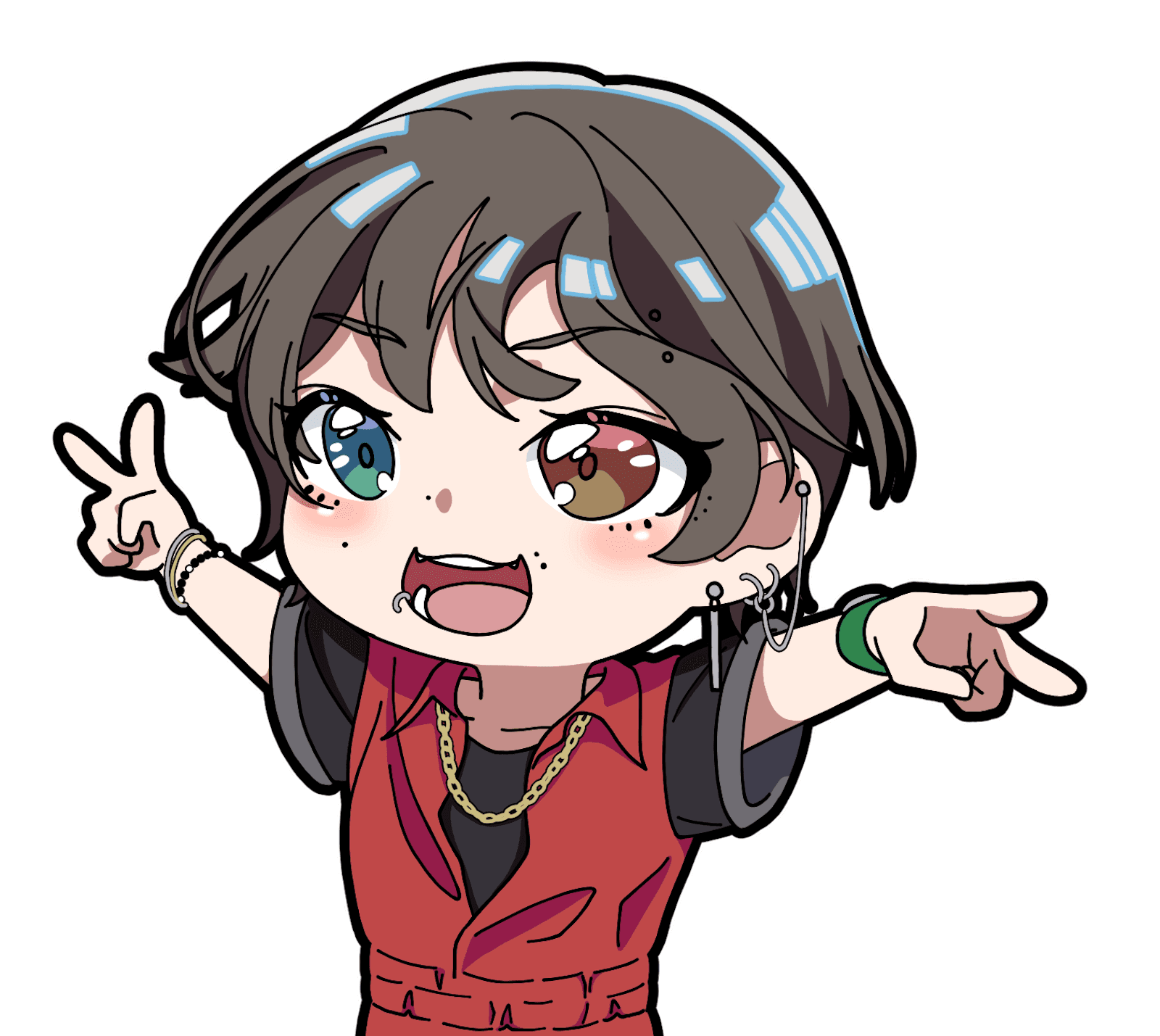 写真投稿用をするときに添えているちびキャラ