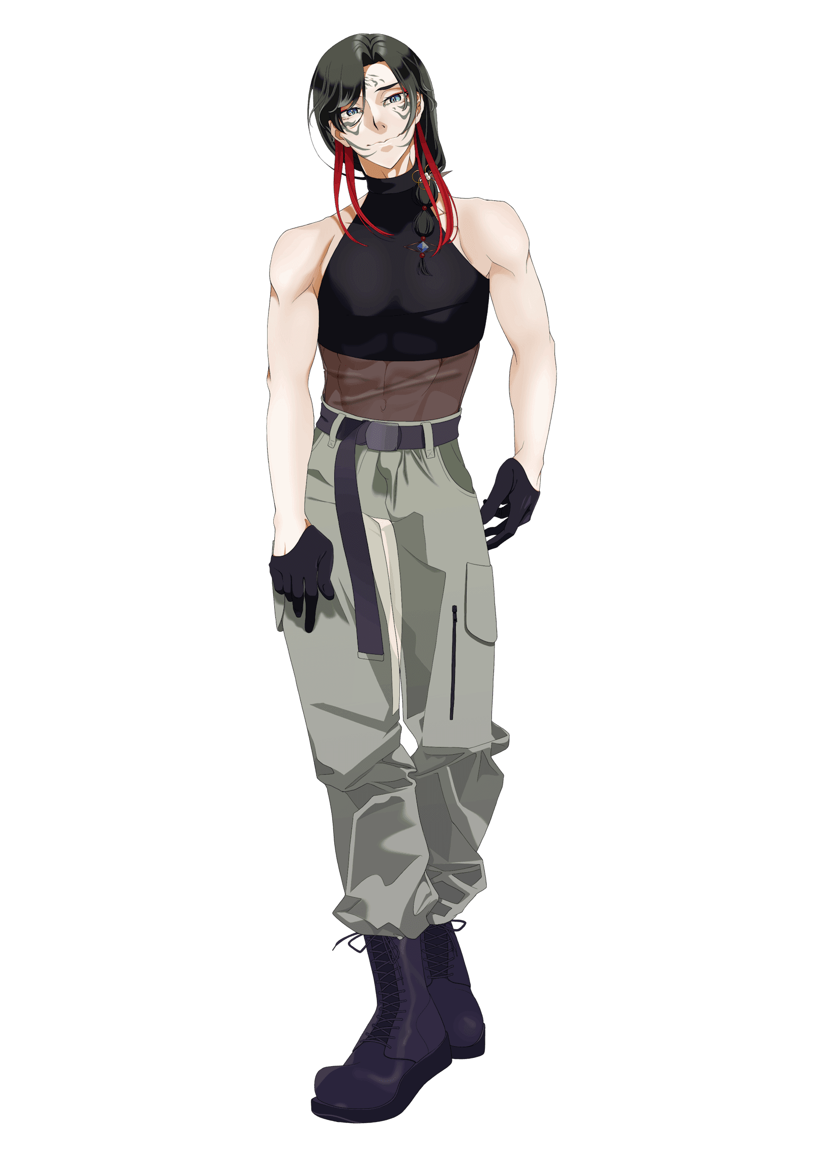 虎のお兄さん全身