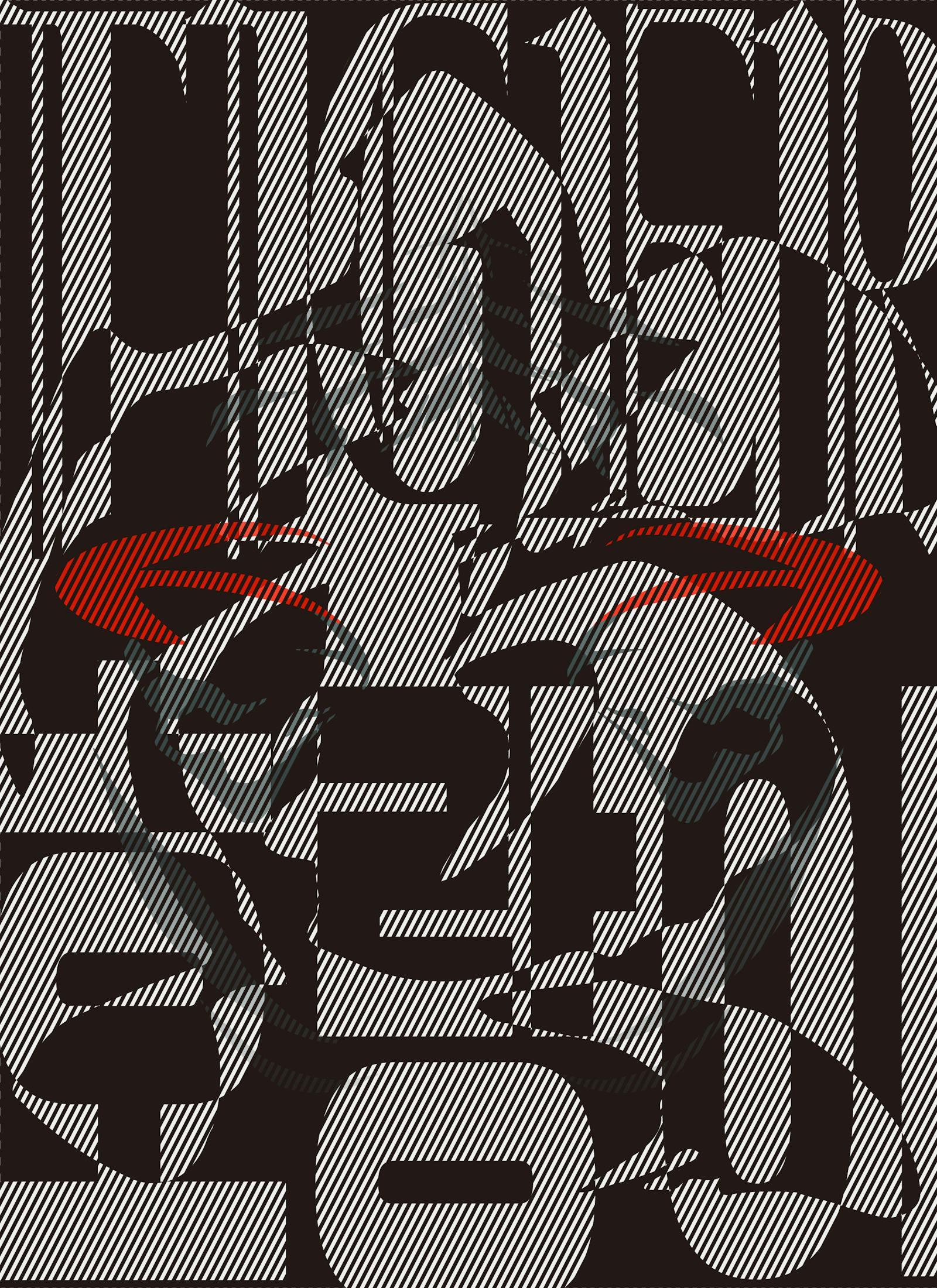 コミティアの本に収録したグラフィックアート