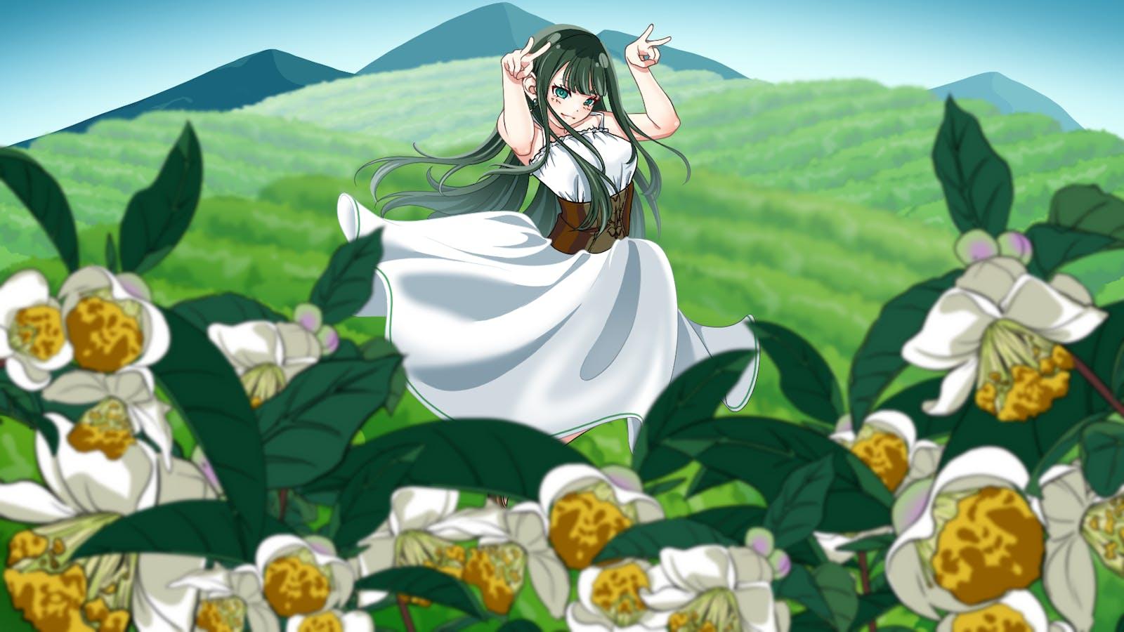 【ご依頼】藤原茶彩さま:歌ってみたサムネ&動画イラスト